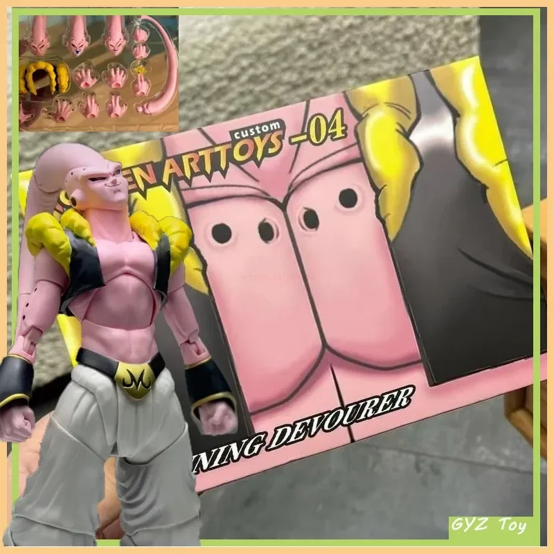 

Tonsenarttoys Dragon Ball Shf Majin Buu Boo Adolescent Malevolence Head Hand Anime Action Figure Model Kids Birthday Gifts Toys