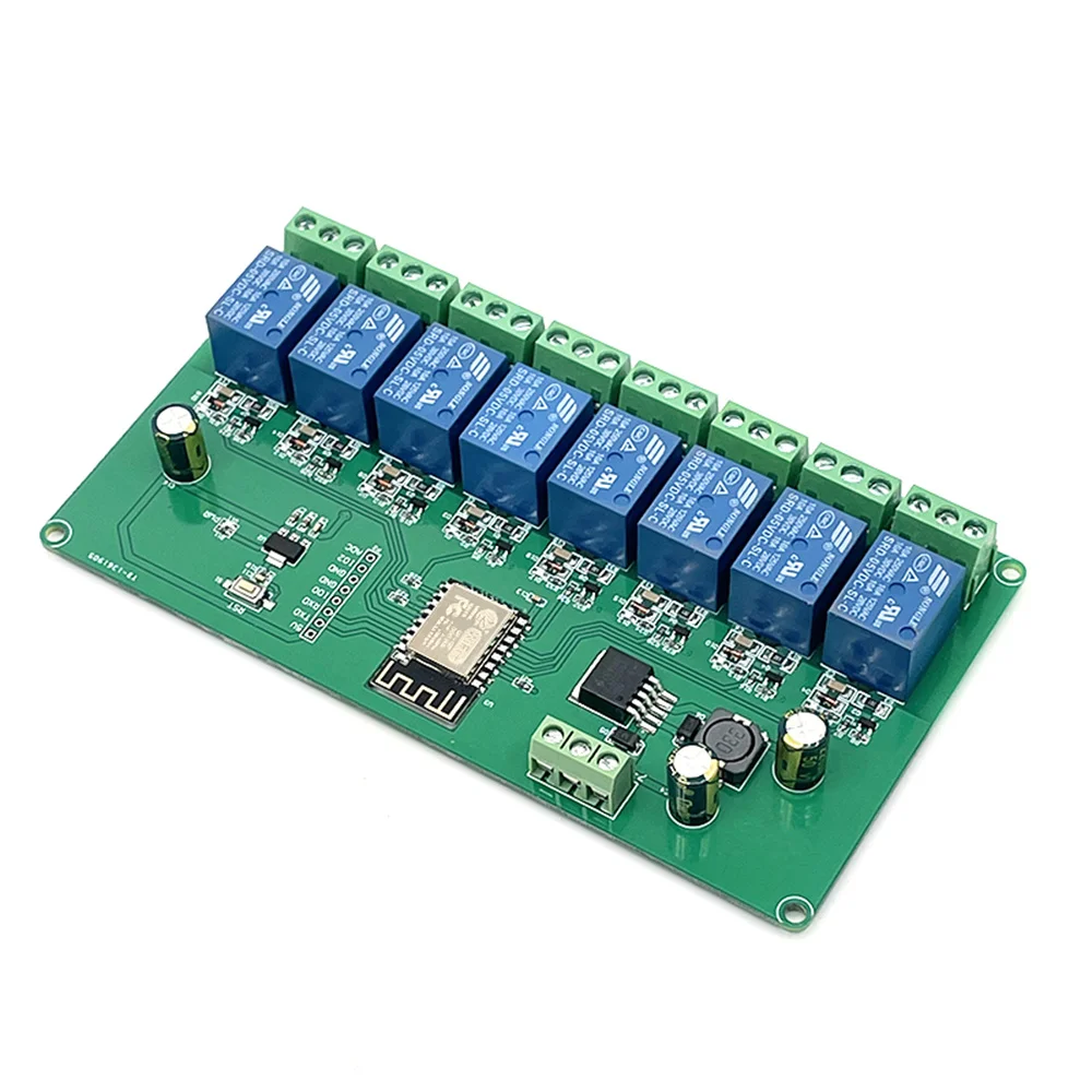 5V/8-80V ESP8266 Szikratávirát WIFI 1 2 4 8 Meder Lovat vált Modul ESP-12F wifi fejlesztési Pást számára arduino AC/DC áram Ajánlattétel Modul