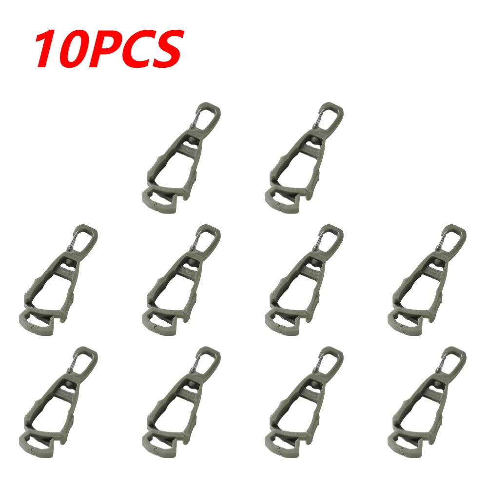 10PCS Army Green