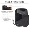 Molle Tactical Concealed Gun Holster Pouch EDC Magazine Pouch for Universal Handguns Carry Holster Waist Fanny Pack 4