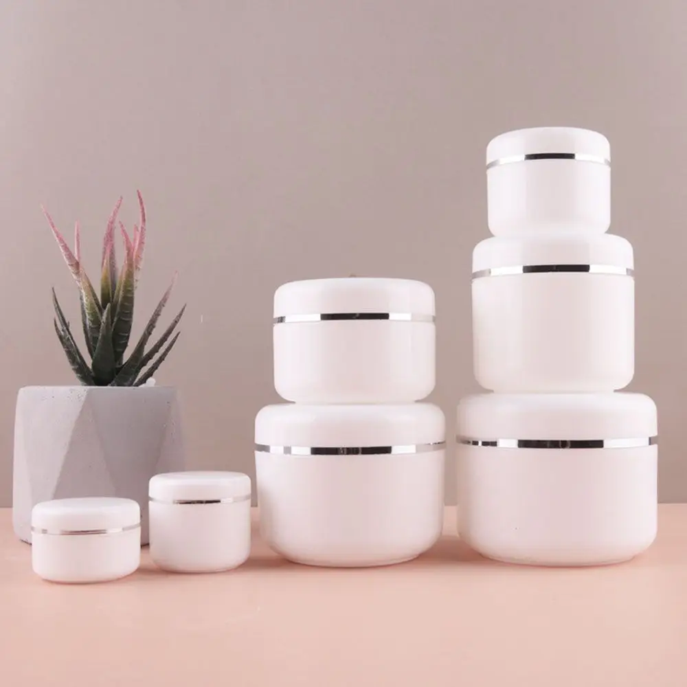 

Empty Sample Jars Leak Proof Travel Storage Makeup Pot Jar Round Ointments Bottle Cream Lotion Box Cosmetic Containers Cases