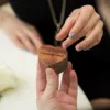 Personalized Engraved Wooden Ring Box, Anniversary Gift, Engraved Ring Box Customized Carving Of Heart-Shaped Ring Box 5