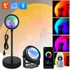Rotatable Spotlight Sunset Projector Lamp LED Night Light RGB Tuya Smart Life App Remote Control Mood Light Party Photography 1