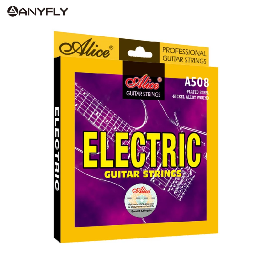 Alice A508 Electric Guitar Strings 1st6th Set Alloy Steel AliExpress