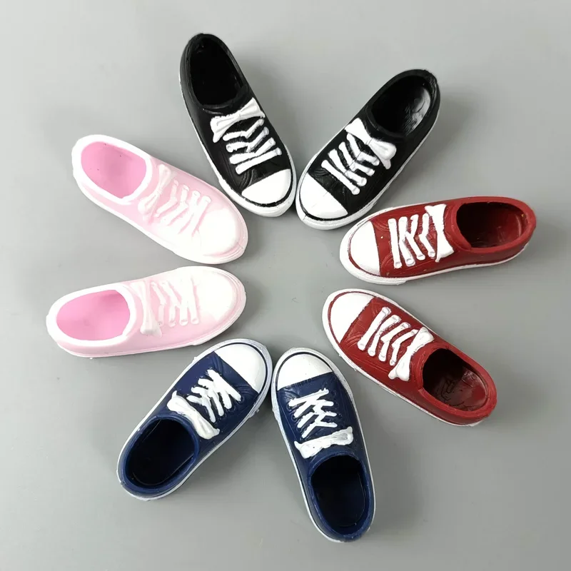 Doll Shoes Doll Accessories Fashion Sneakers For Barbie Doll Shoes Colorful Casual Doll Shoes For Blythe Licca Momoko 1/6 Dolls Accessories