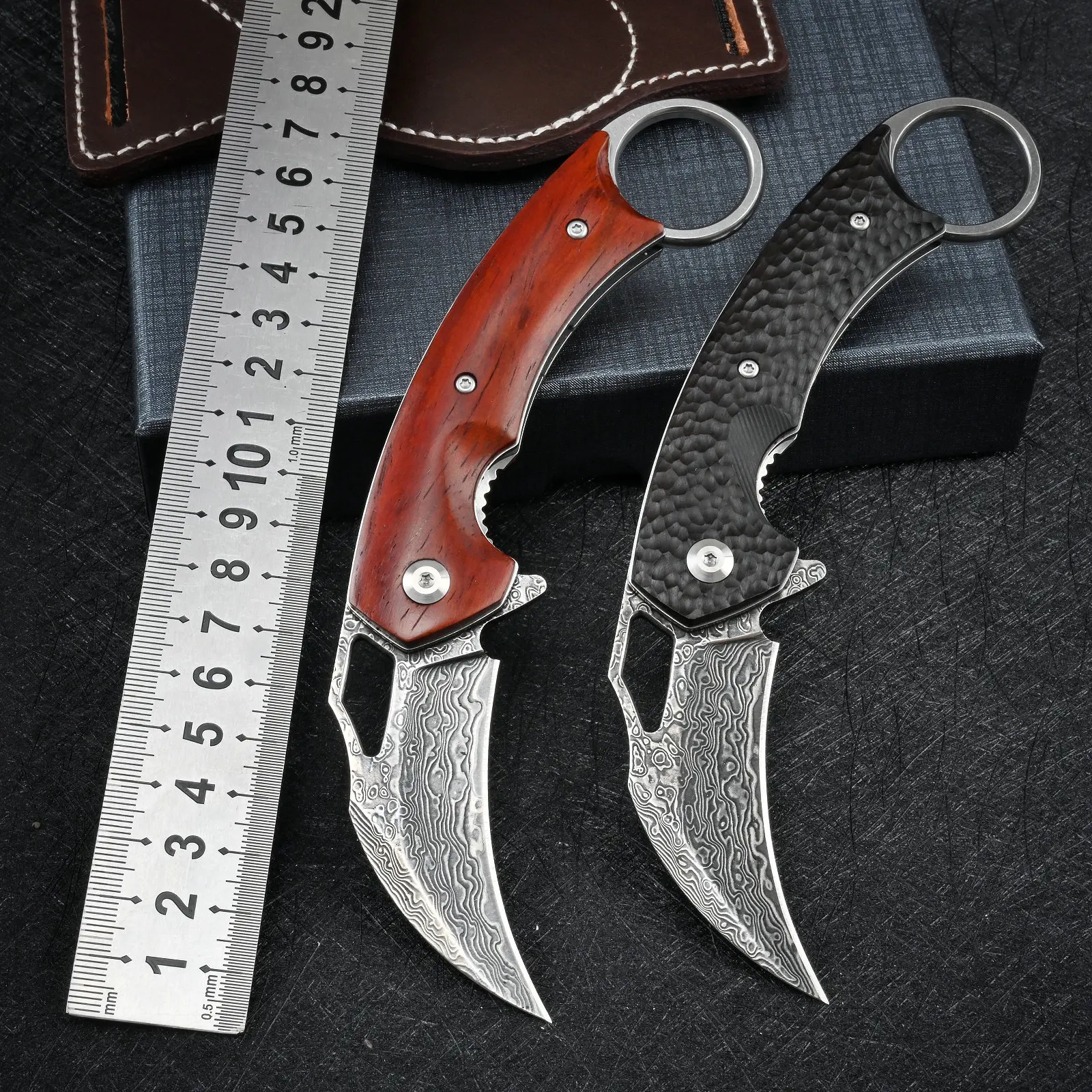 SDOKEDC – couteau pliant de poche pour hommes, ustensile de poche