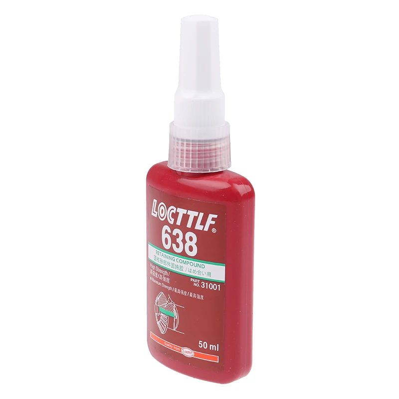 638 고정 복합 스레드 로커 접착제, 다목적 용도, 50ml