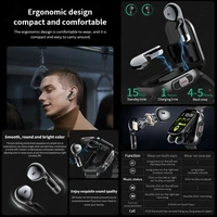 Montre de sport pour hommes TWS écouteur sans fil Bluetooth casque appelant Smartwatch hommes surveillance de la santé femmes montre-bracelet avec écouteurs 4