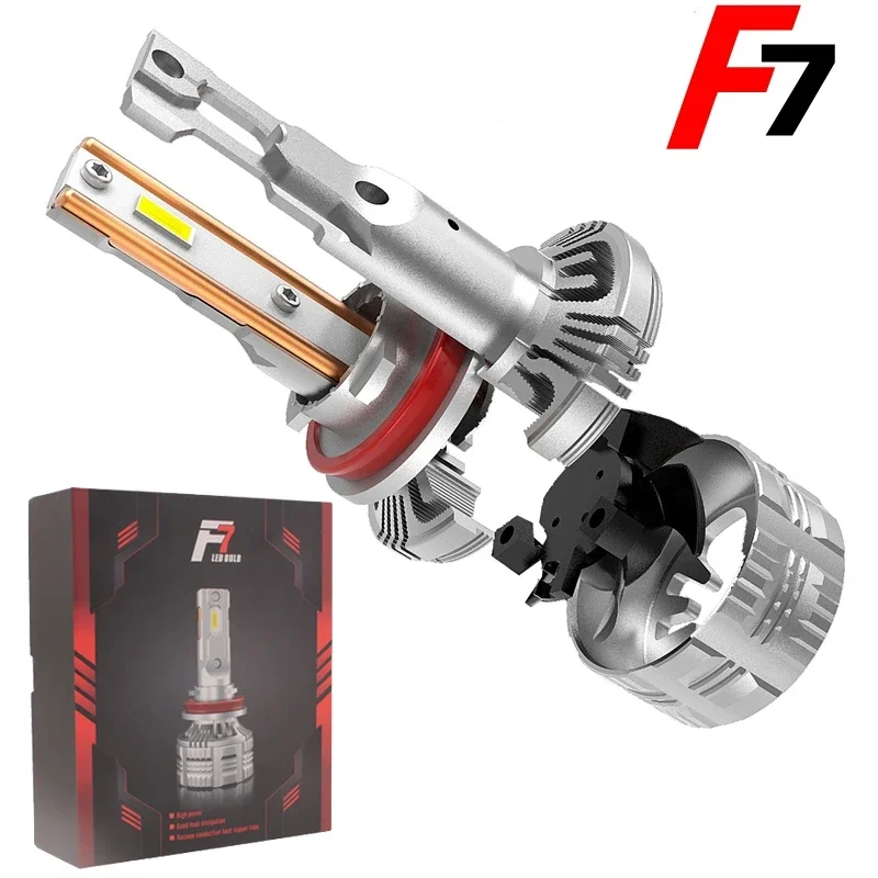 H7 LED Bulb Led F7 130W LED H7 headlight kit Fog Light HB3 H8 H11 9005 Lamp Headlights Bulb CANBUS