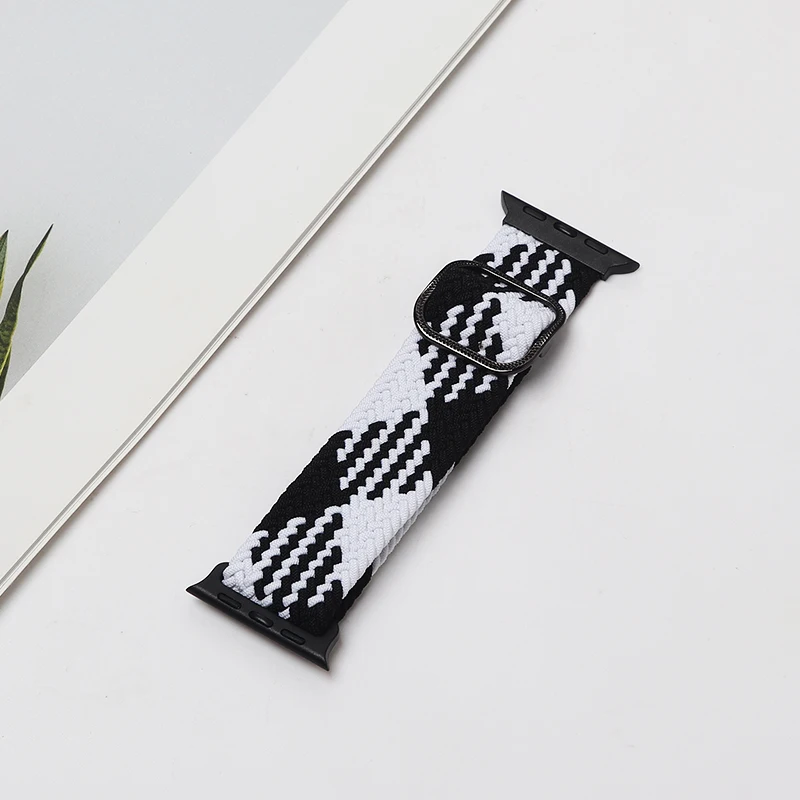 Braided Nylon Elastic Loop Strap