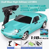 2024 New Ld1804 Mazda Mx5 Premium Version Rc Drift Car Rc Cars With Gyroscope Remote Control Toy Car Birthday Toys For Kid Gift 2