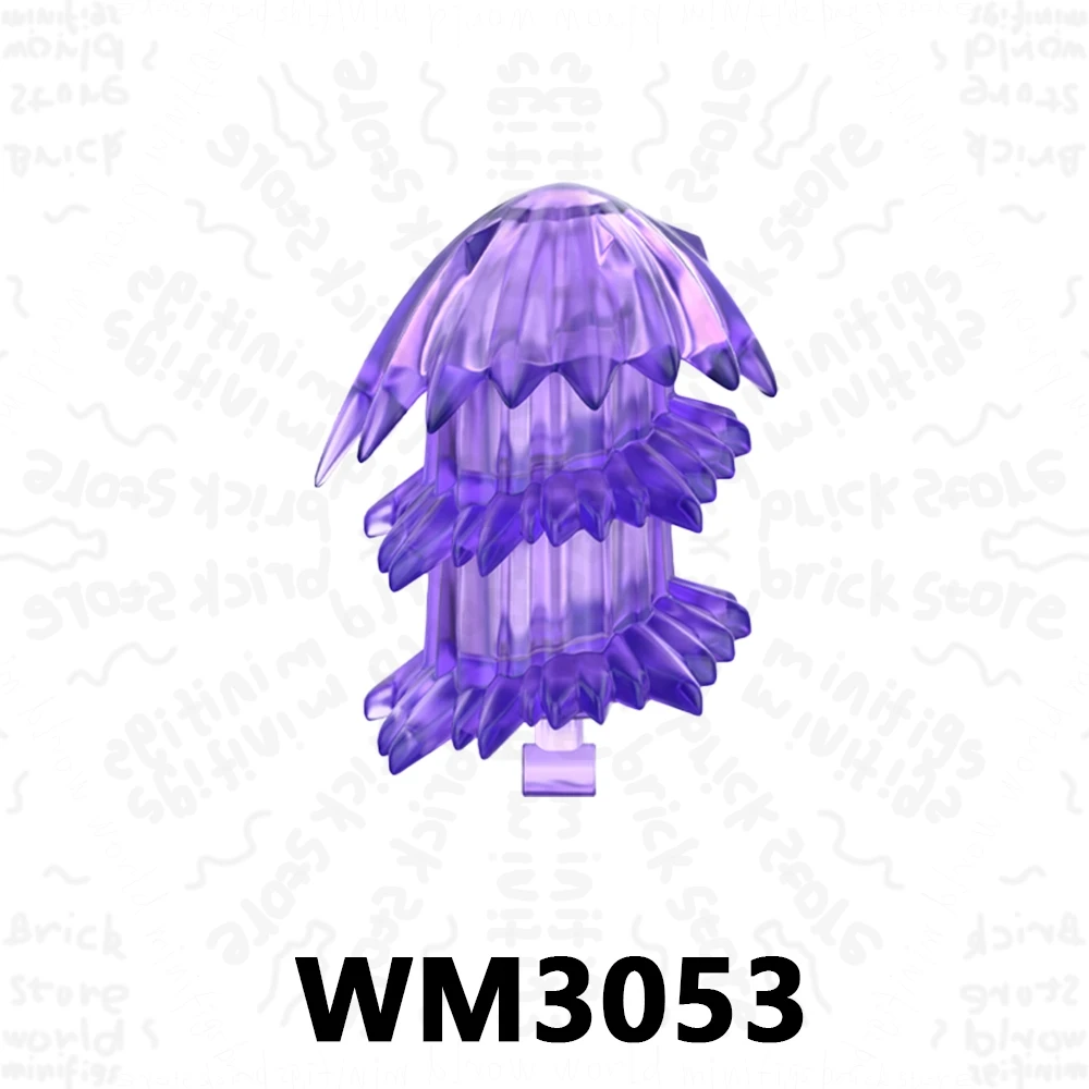 WM6223 WM6224 DY527-530 세트 판매 DAN 애니메이션 액션 피규어 액세서리 빌딩 블록 선물 장난감 어린이 성인용 브릭 DIY