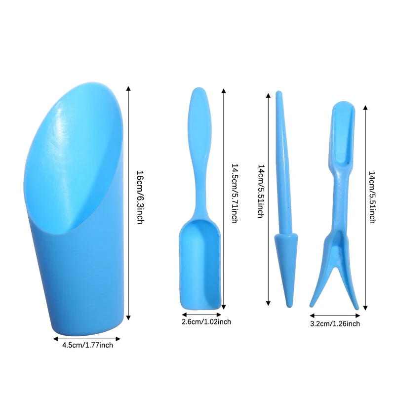 4Pcs Garden Planter Tool Kit 3