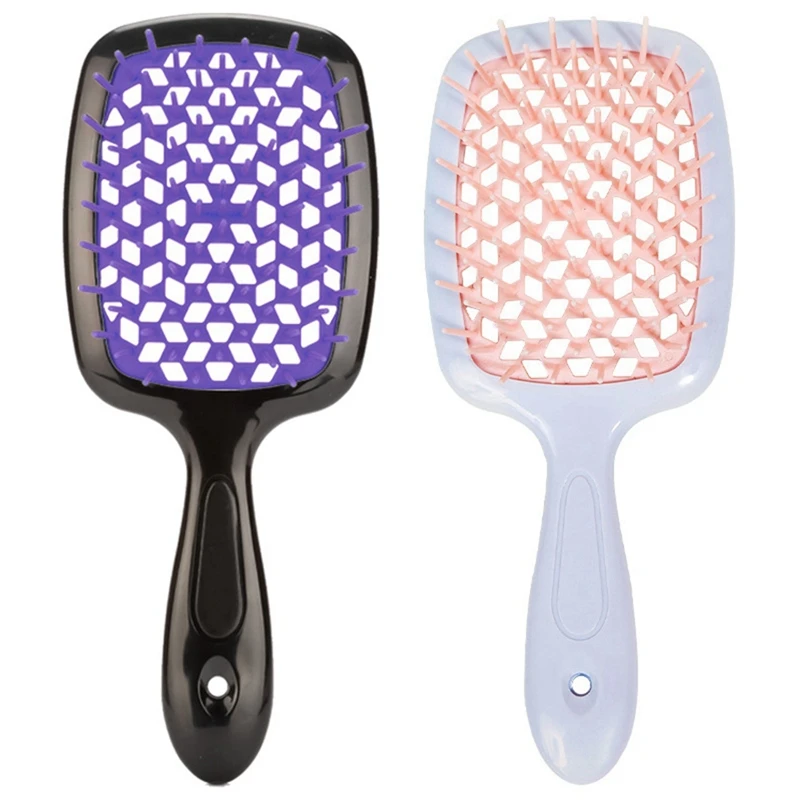 

Scalp Massage Comb Styling Comb Grid Comb Hair Smoothing Massage Comb Dry And Wet Dual-Use Styling Comb