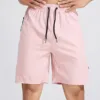 Swimming Trunks for Men Men's Summer Fitness Sports Leisure Solid Color Black Single Layer Athletic Shorts Men Big And Tall 2