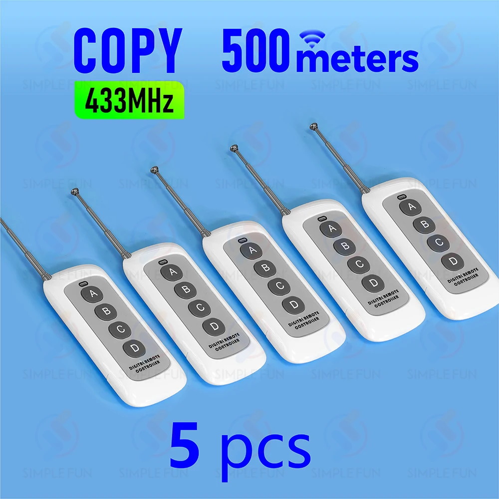 5 pcs copy remote
