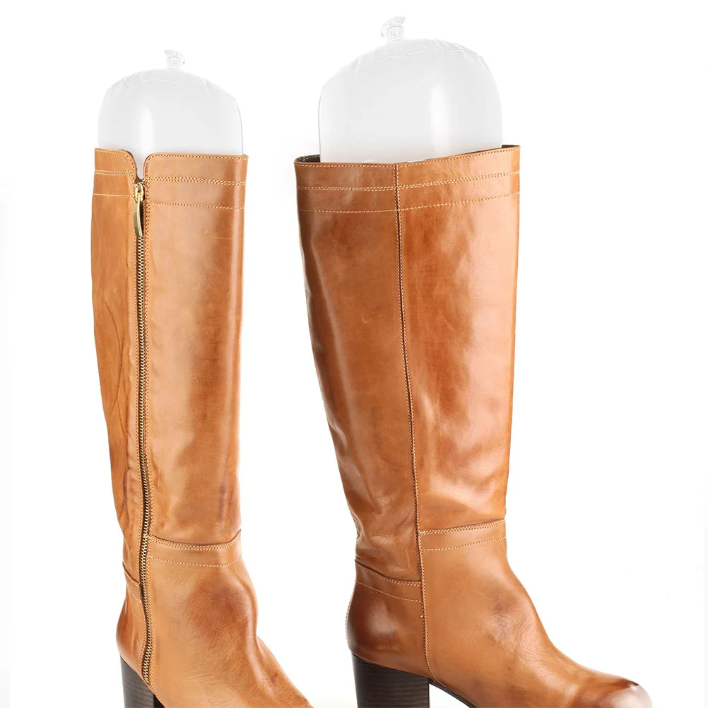 2 Pairs of Mid-height inflatable boot braces Boots Holders L Type Boots Shaper Shoes Support Inflatable Boots Shaper 3