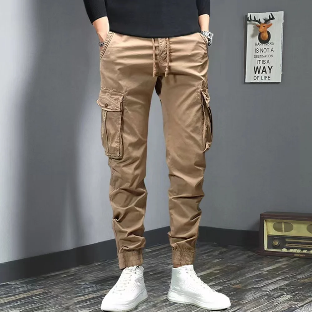 Cotton Jogger Pants | Cotton Streetwear | Cotton Trousers | Casual Pants - Jogger  Pants Men - Aliexpress