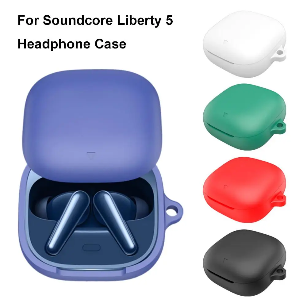 Green Soundcore Liberty Earphone Cover – Anti-Fall, Dust-Proof Sound Protection Case Accessories