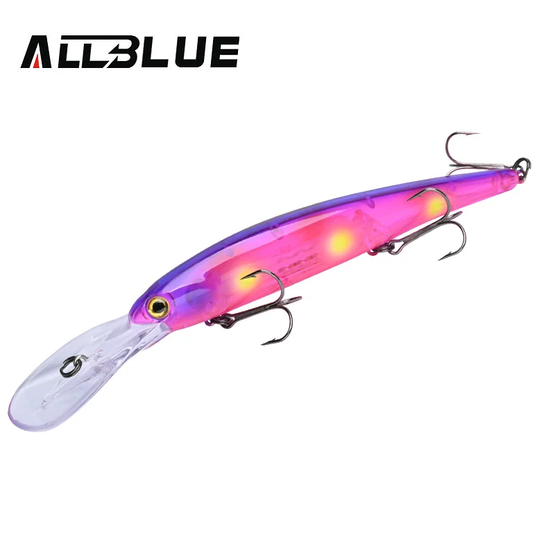 Premium Deep-Water Trolling Fishing Lure - Floating Crankbait Minnow