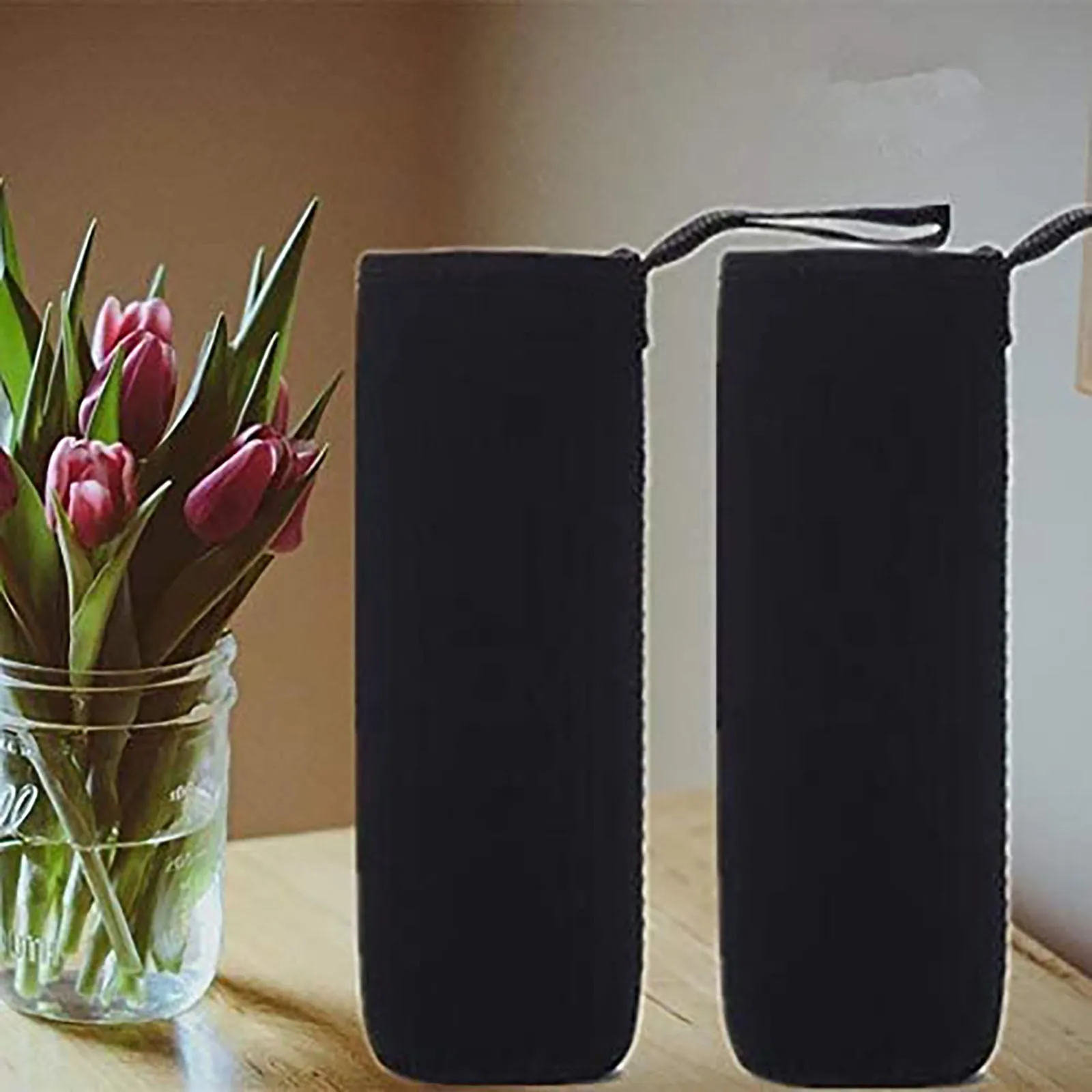 Wine Bottle Cover Silicone Bottle Cover Silicone Case Sport Water Bottle Cover Neoprene Insulator Kettle Cover Portable Vacuum bottle case Sport Camping Accessories Mug Bottle Cup