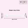 WUWUVISTA 60/120Pcs Multi Use Wax Stick Remove Nose Bread Eyebrow Hair Stick Removal Tool Kit Beeswax Safe Quick Beads Strips 6