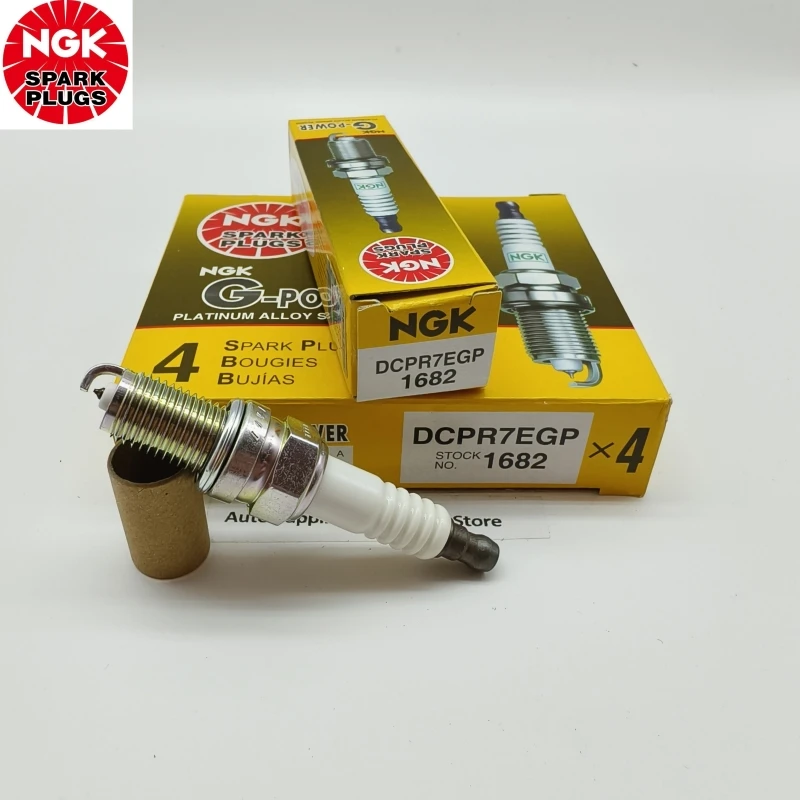 4/6Pcs Original NGK DCPR7EGP 1682 Platinum Spark Plug For