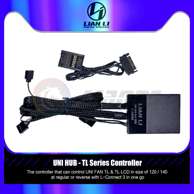 Lian li Uni Hub-controlador Série tl Suporte tl 120 140 Lcd Fãs