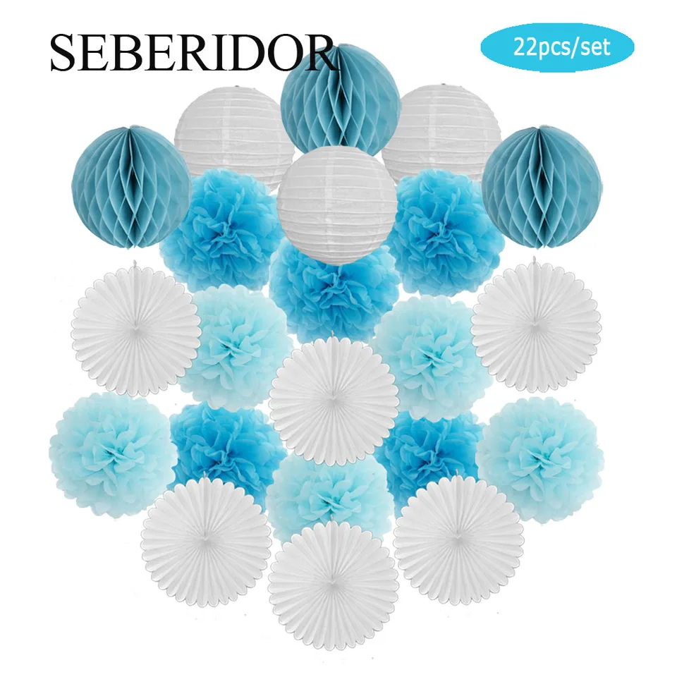 Lot De 2 Lanterne Papier Blanc, Abat-Jour De Lanterne En Papier Japonais Chinois, Suspension Rondes Boule Papiers, Décoration Pour Fête De Mariage, Jardin De Mariage, Diamètre 20 Cm