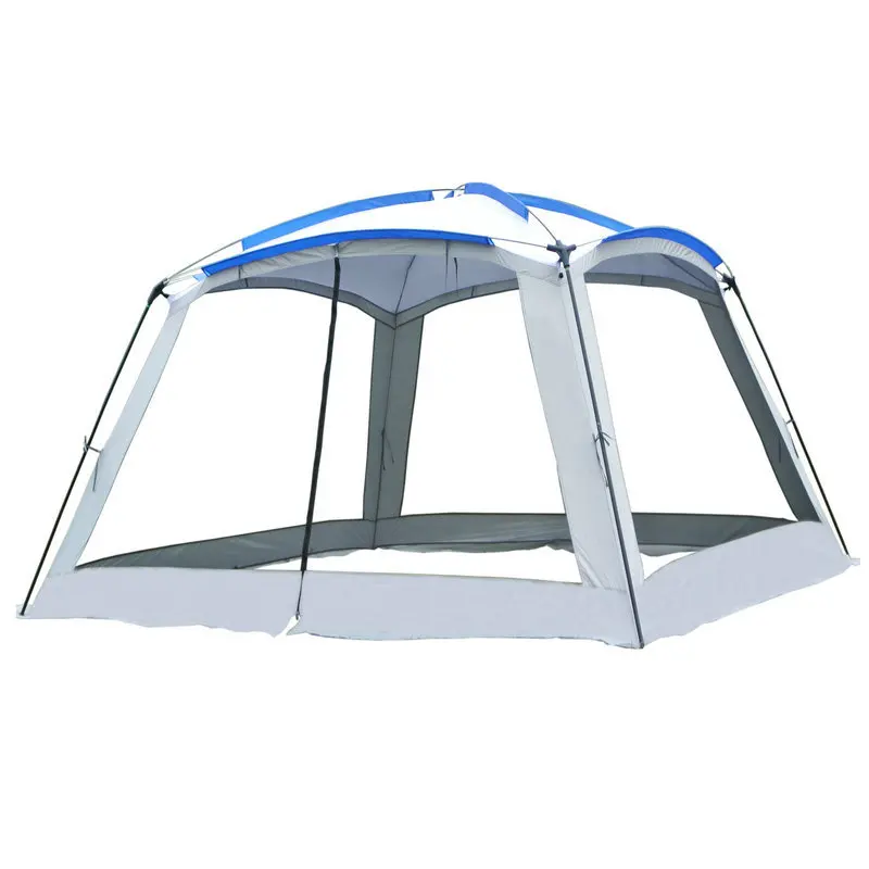 Dome Canopy Large Tent Outdoor Extra Large Camping Awning Outdoor Sun Protection Hiking Rainproof Pavilion Anti-Mosquito
