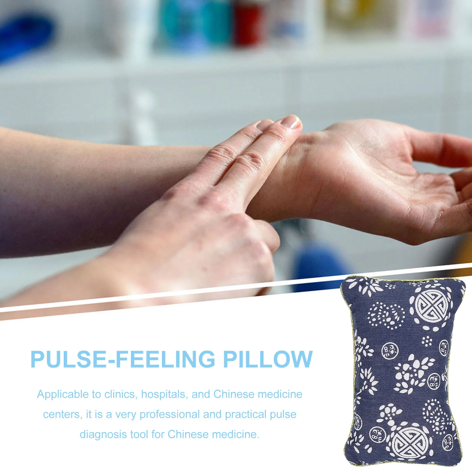 2 Pcs Leather Pulse Pillow For Medicine Diagnostic Tool Hospital Use Comfortable Cotton Pulse Feeling Cushion With Accurate 3