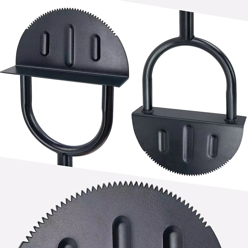 Manual Trimming Shovel With T-Grip Half Moon Serrated Lawn Trimmer Multifunctional Reinforced Gardening for Home Garden Supplies 6