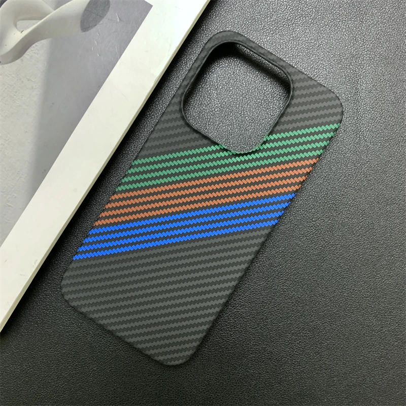 Carbon Fibre Slim Protective Hard Back Phone Case