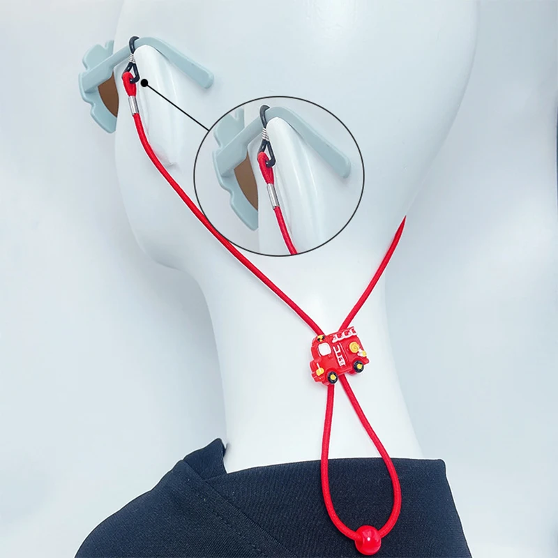 Kinder Brille Seil Brille Lanyard Anti-Lost Kawaii Cartoon hängende Hals Brille Kette Sonnenbrille Lan yards Brillen schnur – Detail 3