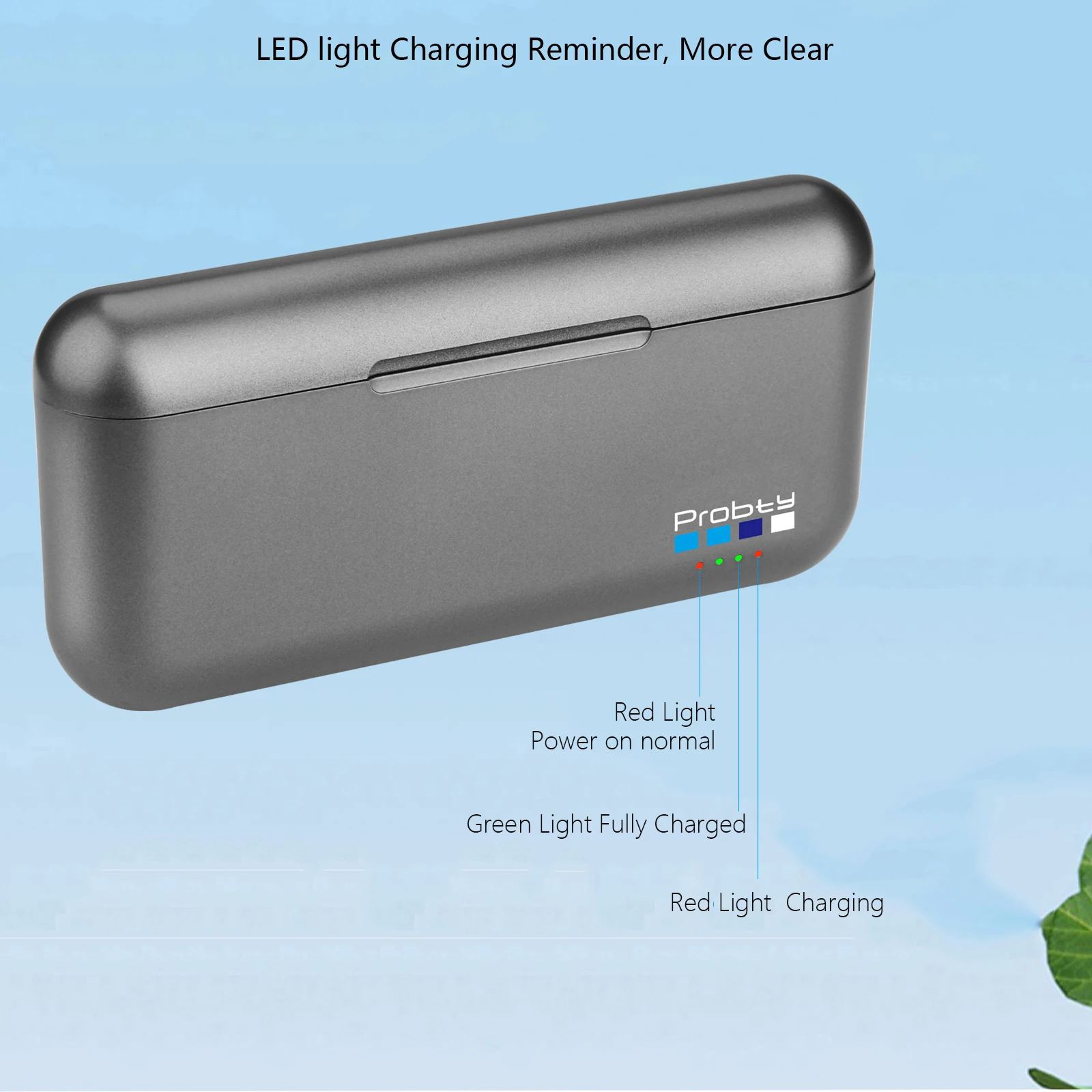 Chargeur de batterie pour GoPro Hero 12 11 10 9, câble USB-C connecté, charge rapide.