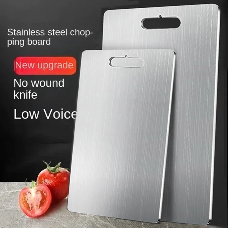 Planche à Découper, Planche à Découper Antiadhésive En Acier Inoxydable Planche A Petrir Lourde Pour Tapis De Decoupe De Cuisine 50 40cm 95197691