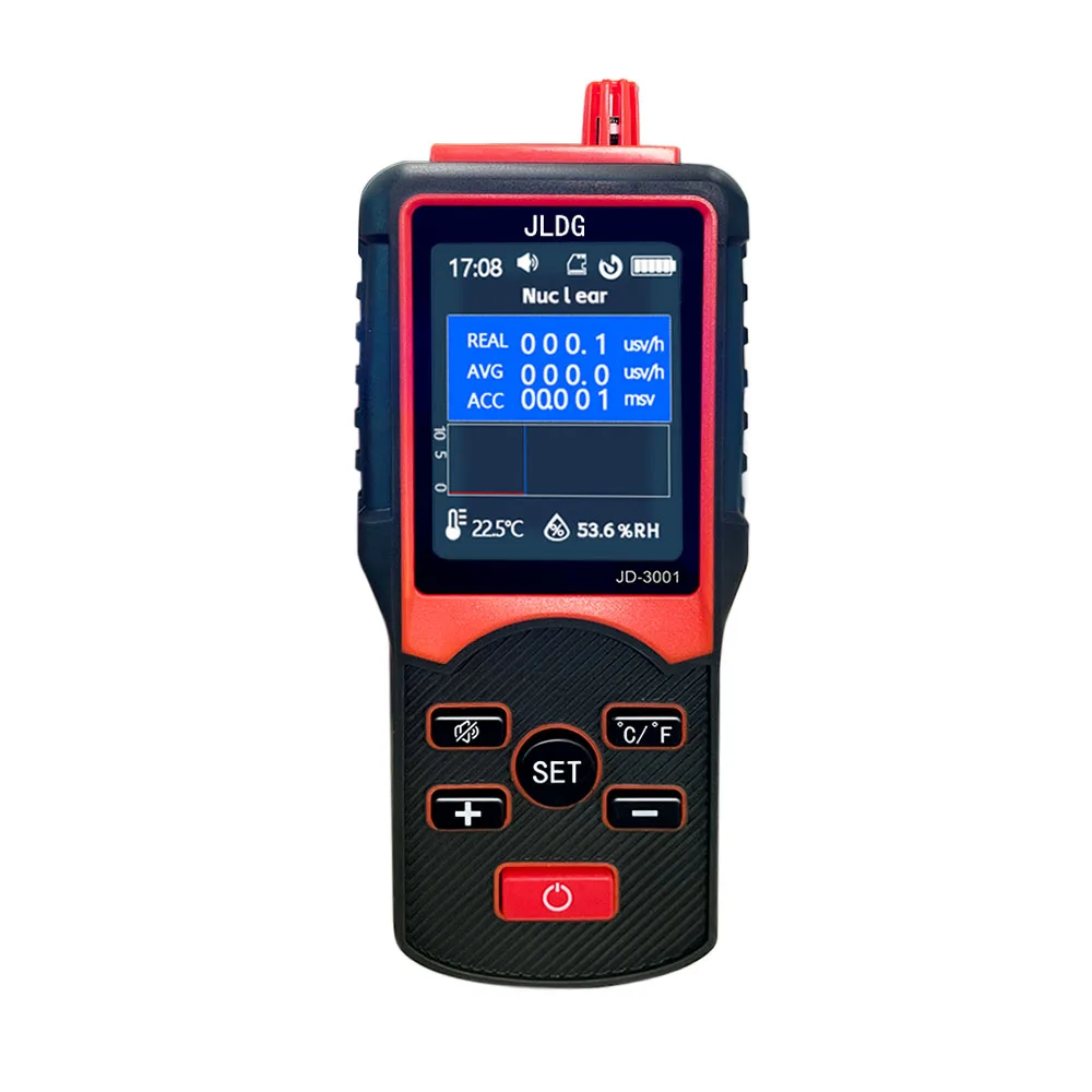 

Hot Selling Jinlide geiger counter radiation nuclear electromagnetic radiation tester