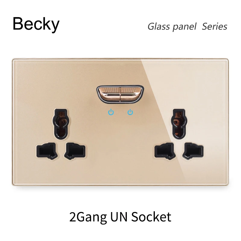 2Gang UN Socket