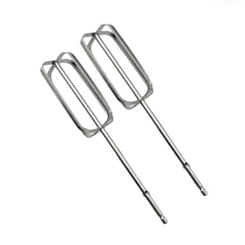 2Pcs Hand Mixer Attachment Stainless Steel Beaters Replacement for Hand Mixer R9UD 1