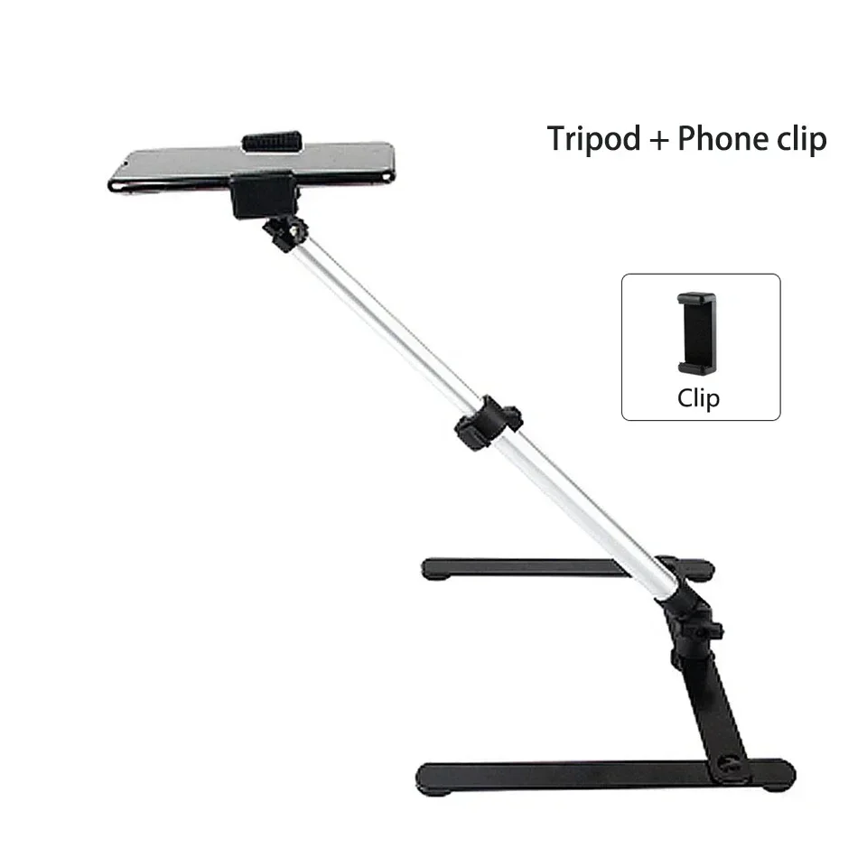 Desktop Tripod Manual Measurement Deviation Flexible Light Brightness Adjustable Gooseneck Solid Aluminum Alloy