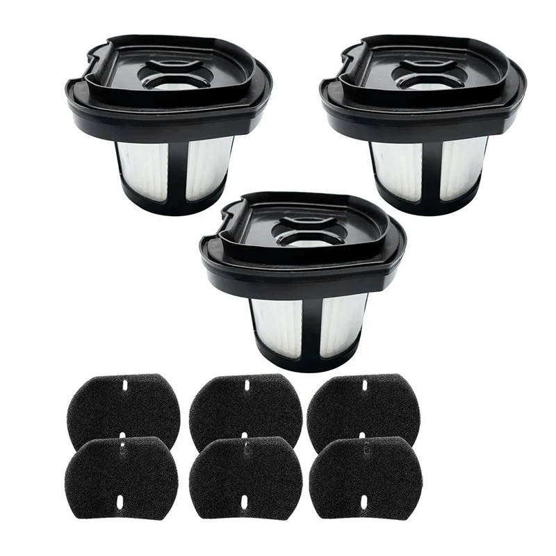 3set Filter For Bissell Pet Hair Eraser Hand Vacuum 2284w 2389 2390