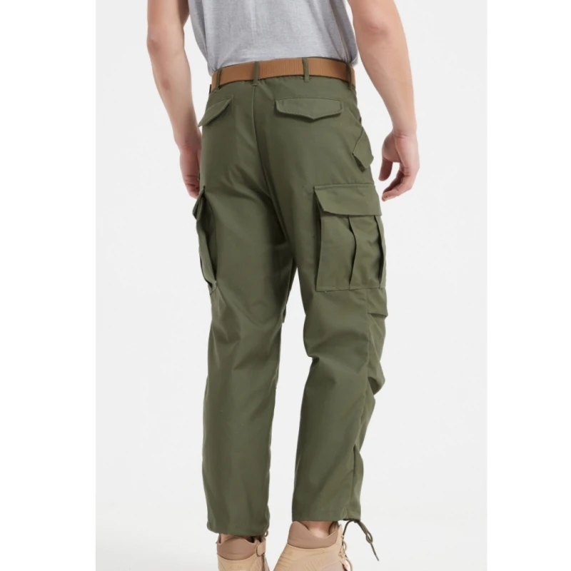 Military M65 Tactical Pants Field Army Training Combat Pants Men Outdoor Hiking Sports Work Wear Trousers Multi Pocket Overalls