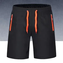 

2022Summer Quick-Drying Shorts Men's Cropped Thin Loose Sports and Leisure Beach Pants PrintedlogoStarting From One Piece