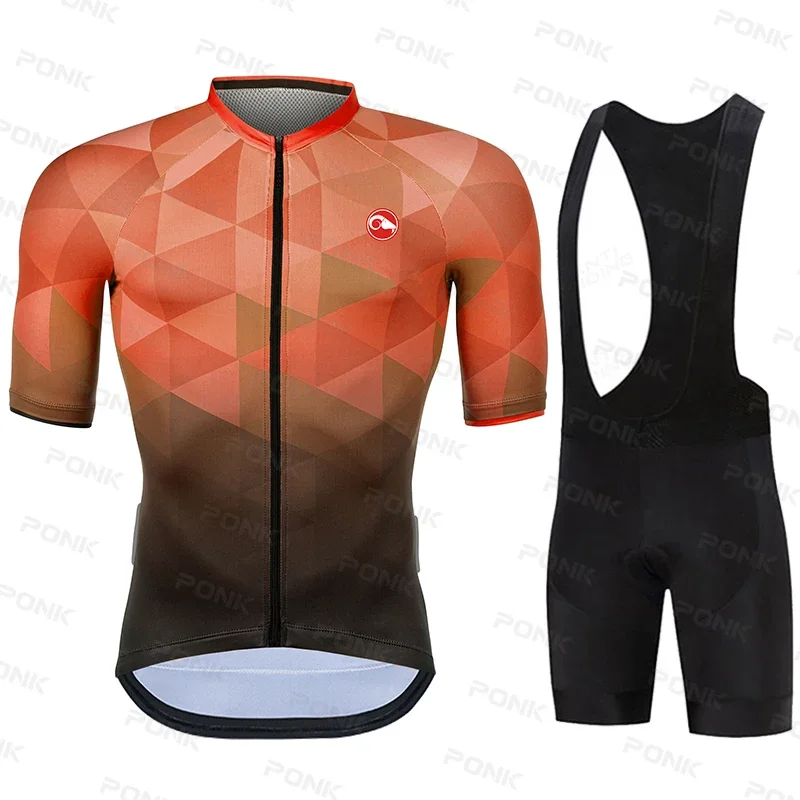 New 2025 Cycling Clothing Men's Breathable MTB Bicycle Clothes Maillot  Short Sleeve Bike Cycling Jerseys Set Ropa Ciclismo 4