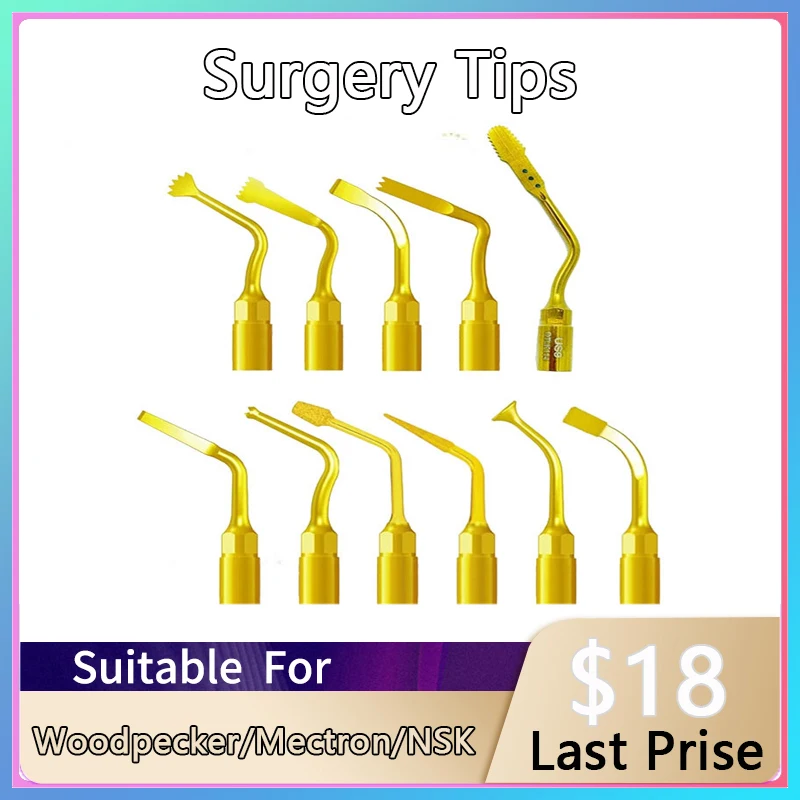 Piezosurgery Tips Per Mectron Woodpecker Dmetec Nsk Taglio Osseo Impianto Di Sollevamento Del Seno Manipolo Dentale Chirurgia Piezoelettrica