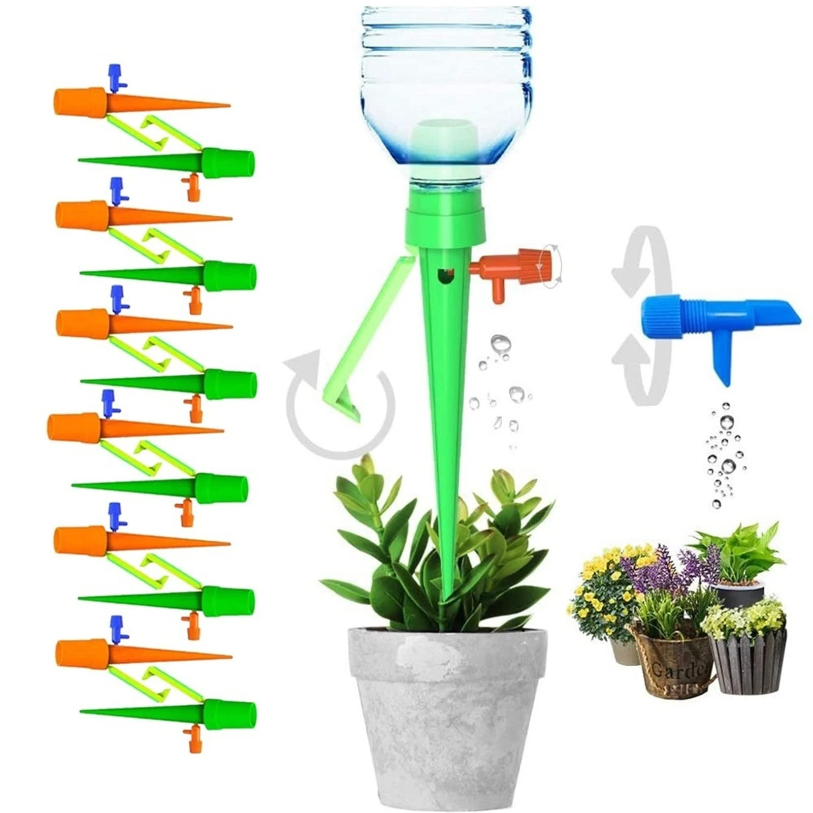 Drip Irrigation Flower Pot Garden Plant Automatic Watering Device