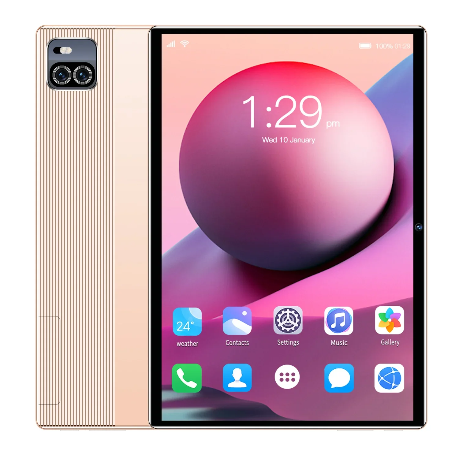 thumbnail image 1 of Tableta PC X101 de 10,1 pulgadas, versión global, Android 12, 12 GB, 512 GB, diez núcleos, Google Play, WPS, 5G, WIFI, Bluetooth, gran oferta, portátil, 2023, 1 of 5
