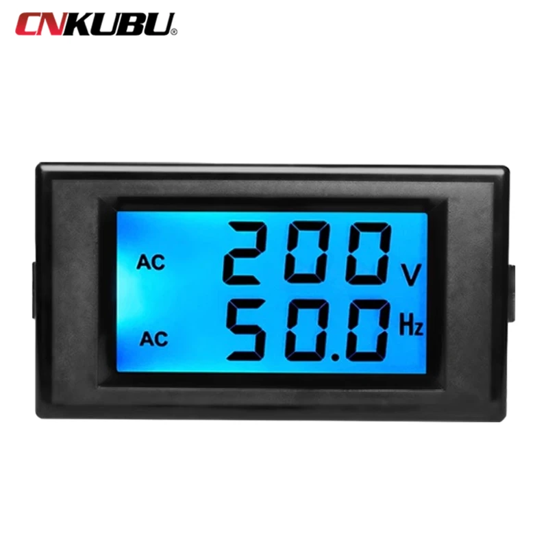 

D69-2080 Generator Digital Voltmeter Frequency Meter Single-Phase 110V220V Three-Phase 380V50Hz High Precision Tester