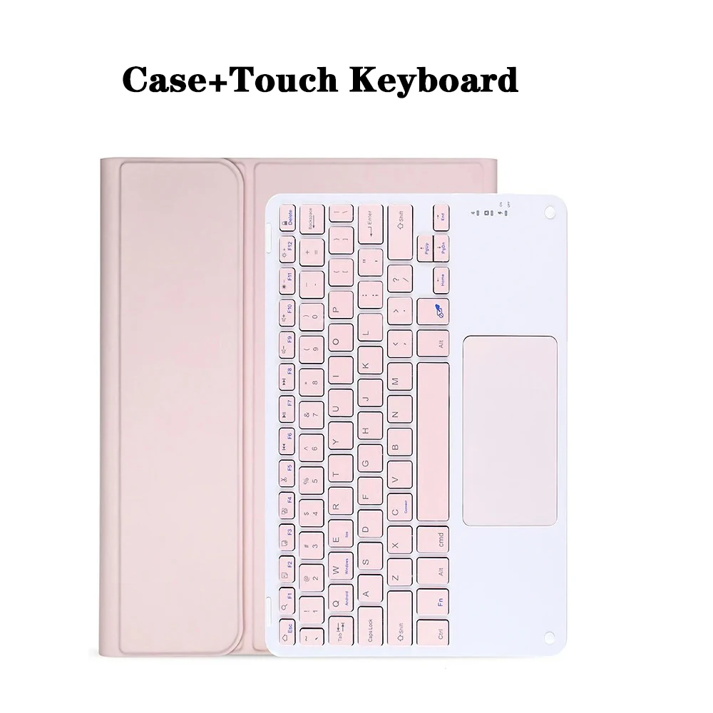 Enhanced Wireless Keyboard Case with Pen Holder
