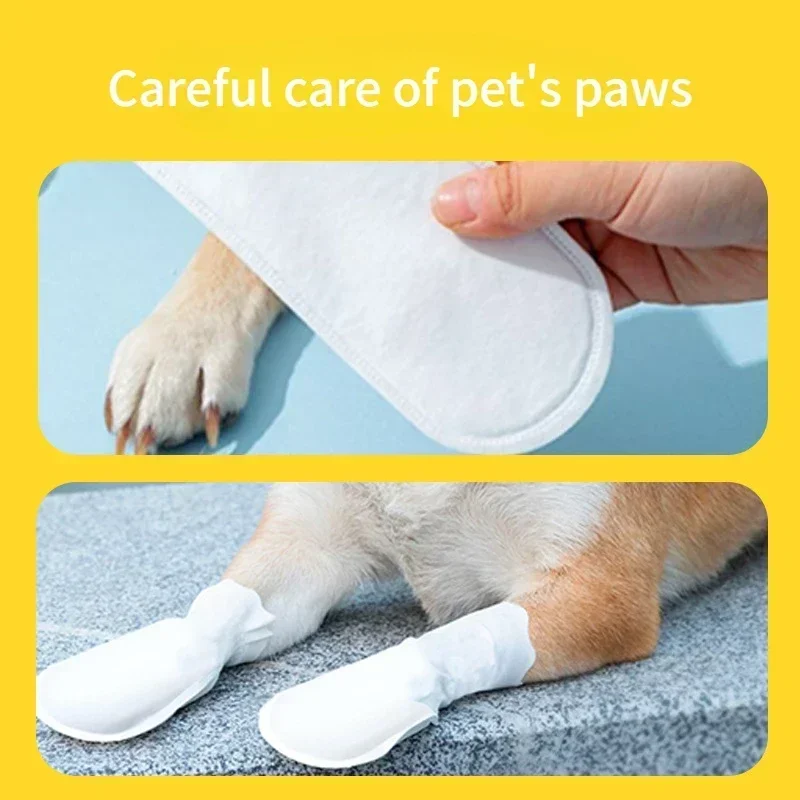 20 Zapatos Desechables Para Perros - Protectores De Patas Impermeables, Ajustables Con Venda Autoadhesiva ¡Ideales Para Heridas O Suciedad!